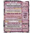 thumbnail image 1 of MMYGU to My Cousin Throw Blanket Cousin Gifts for Women Valentine''s Day Birthday Gifts Blankets for Cousin Soft Warm for Fall Winter Spring 30x40in, 1 of 1
