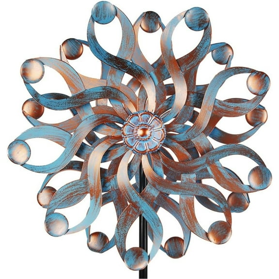 MMZP 22" Large Wind Spinners Outdoor, Outdoor Metal Kinetic Wind Spinners for Yard and Garden