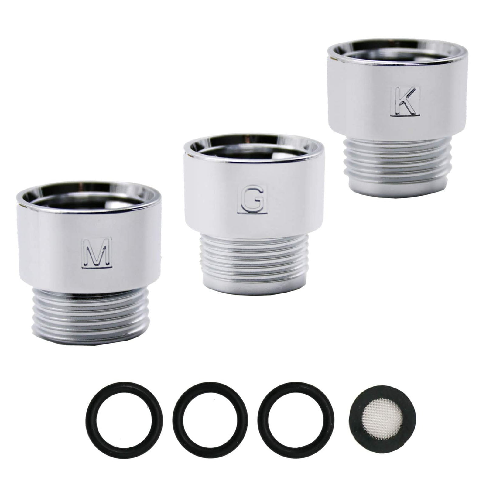 MMolecule Adapter 3 Adapters Installation Hose Sets of for Shower Shower Hose Head Bathroom