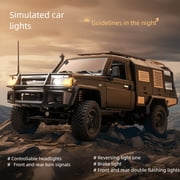 MN - 82S RC Off - road Vehicle, 112 Scale with 5 - Open Doors, Full - Function Lights & DIY Rear Compartment, All - Terrain Tires for Realistic Control