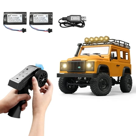 MN-99S RC Car, 1:12 Scale RC Rock Crawler, 4WD Off-Road RC Truck RTR, 2.4G Remote RC Land Rover Vehicle Models for Adults Hobby Gifts (Gray)