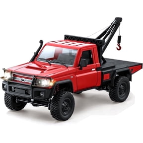 MN Model MN-82T 1:12 Scale RC LC79 4WD Crawler Truck with Functional Crane, 2-Speed Transmission 2.4GHz RTR Off-Road Toy Vehicle
