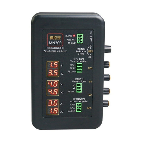 MN300 Auto Sensor Simulator Automotive Signal Tester Car Rail Oxygen Oil Pressure Sensor Signal Generator
