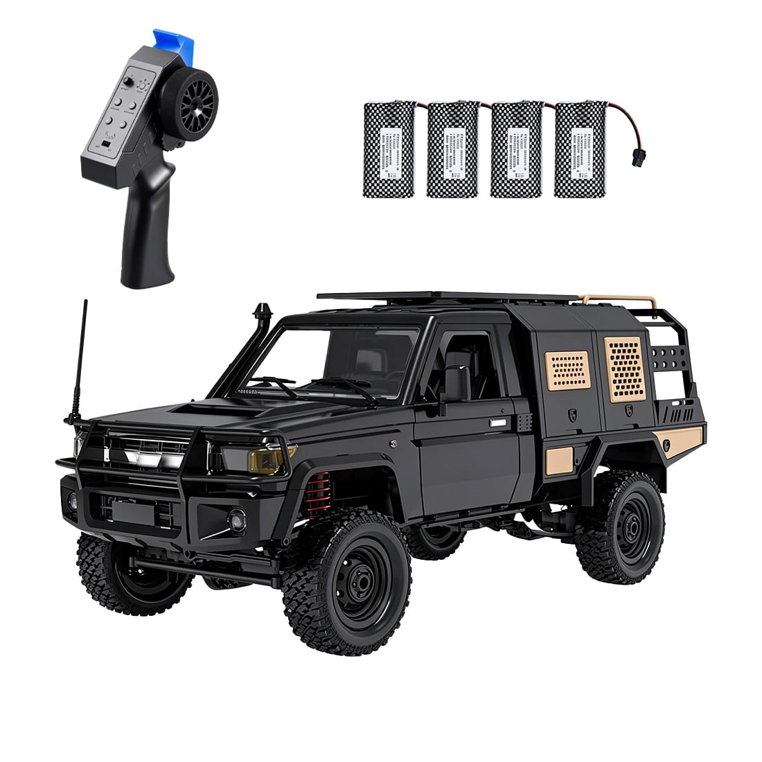 Remote Control Care Model MN82 1:12 Scale Remote Control Cars 4WD Off-Road RC Cars Remote Control ...