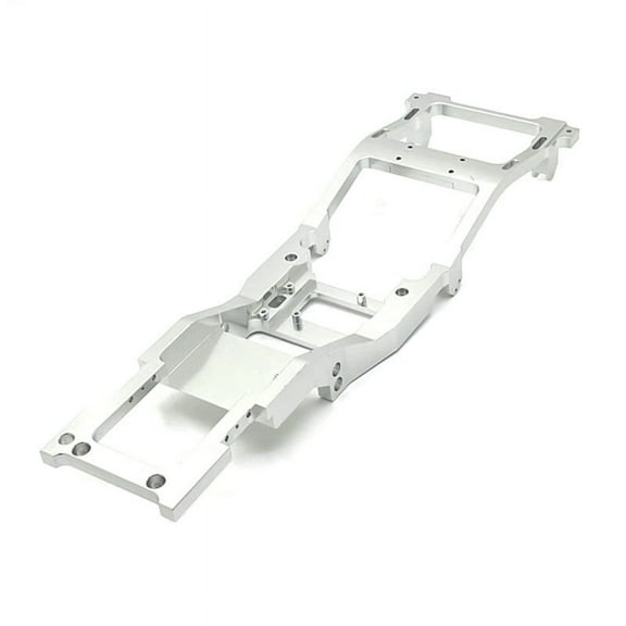 MN82 LC79 RC Car Chassis Frame 1/12 Upgrade Parts Spare Accessories Silver