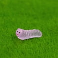 thumbnail image 1 of MNBFYX 3PCS Mini Caterpillars Miniature Figures Luminous Mini Garden Accessories Glow in the Dark Micro Landscape Ornaments for Pathway Patio Yard Landscape Nighttime Illumination, 1 of 6