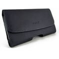 thumbnail image 1 of MND Horizontal Leather Carrying Case Pouch Holster for Motorola Droid MAXX 2, (Perfect Size for Phone Only, NOT for Phone w/ Cover or Skin on It), 1 of 4