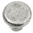 thumbnail image 1 of MNG 84364 1" dia. Button Knob - Riverstone - Distressed Pewter, 1 of 1