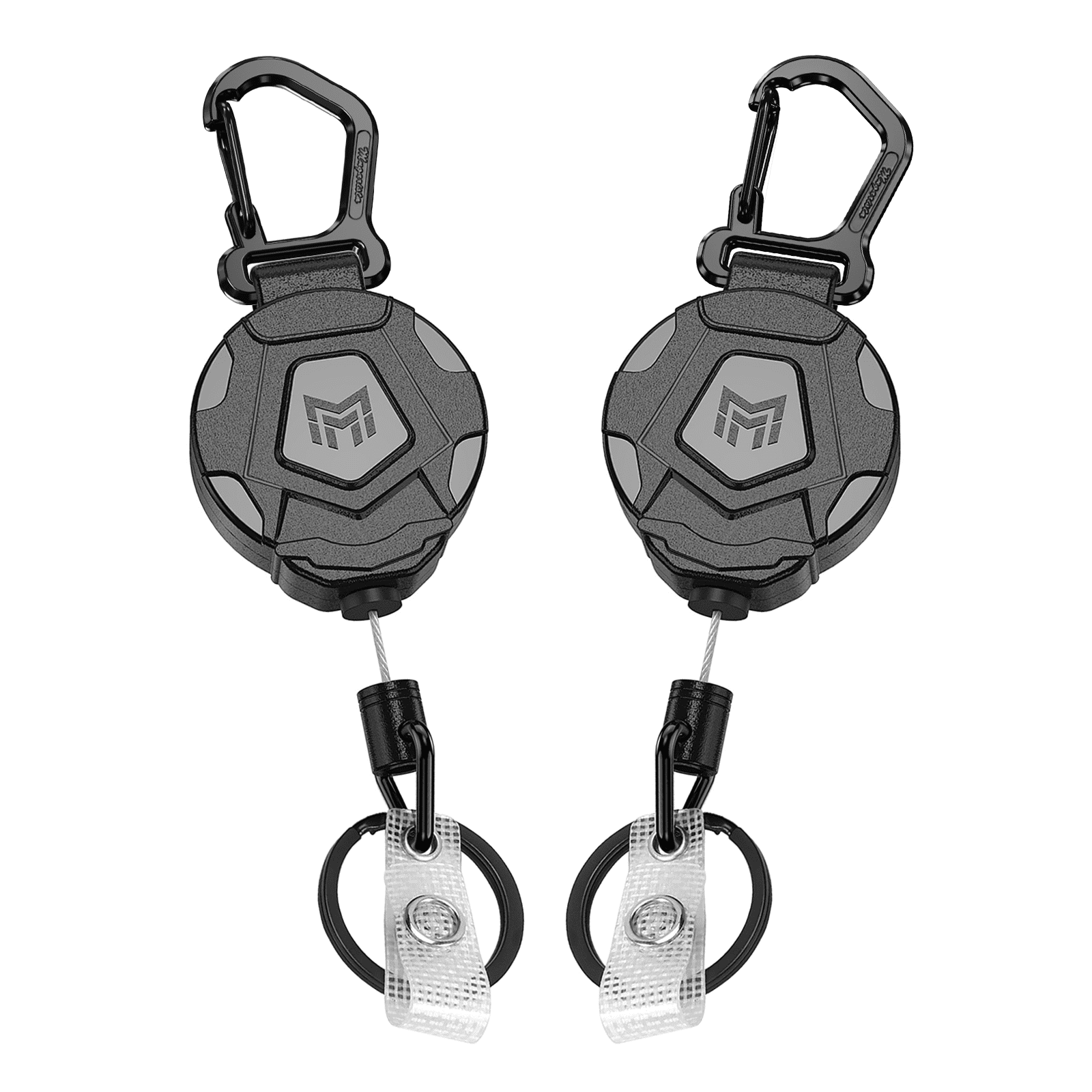 Heavy Duty Retractable Keychain with Carabiner and Malta Ubuy