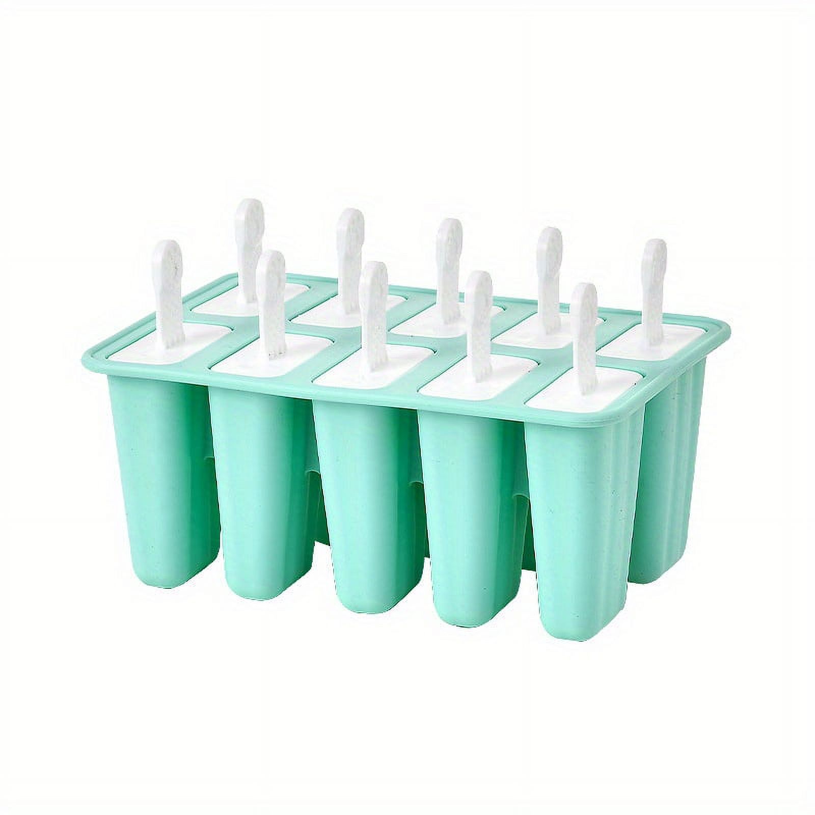 MNGQNG 1pc Reusable Silicone Popsicle Mold - 10 Cavity Popsicle Maker ...
