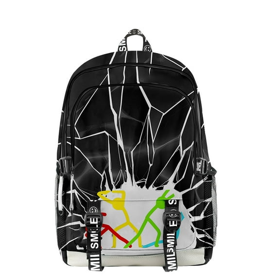 MNHFKGP Alan Becker 3D 3D Print Fashion Casual School Bags Cosplay Backpack Kawaii Teenagers Bookbag