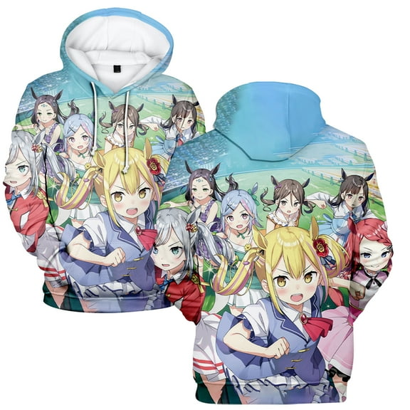 MNHFKGP Anime Henjin no Salad Bowl 3D Merch Harajuku hoodie Women/Men Hoodie Sweatshirt