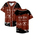 thumbnail image 1 of MNHFKGP Anime Kaiju No. 8 3D Baseball Jersey Shirts Spring Summer Men/Women Tshirt Shirt, 1 of 2