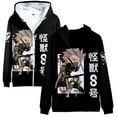 thumbnail image 1 of MNHFKGP Anime Kaiju No. 8 3D Merch Harajuku Zipper hoodie Women/Men Zipper hoodie Sweatshirt, 1 of 3
