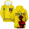 thumbnail image 1 of MNHFKGP Anime Kaiju No. 8 3D Merch Harajuku hoodie Women/Men Hoodie Sweatshirt, 1 of 3