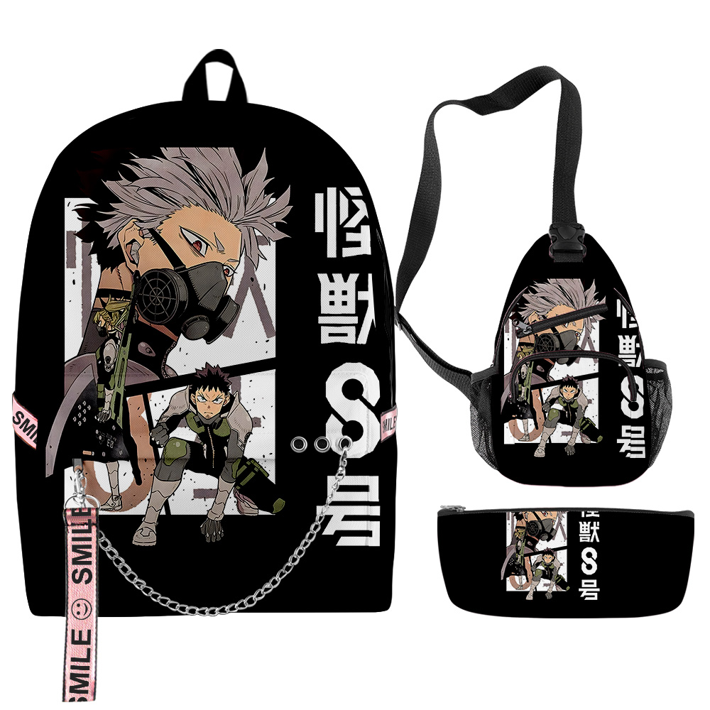 CSCPPZC Anime Backpack 17 Inch - Oxford Cloth School Backpack With Laptop Compartment