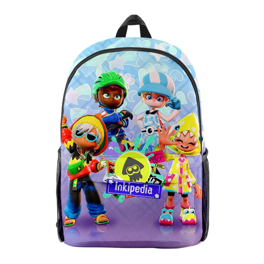 MNHFKGP New Game Splatoon 3D Backpack Bags Unisex Bag - Walmart.com