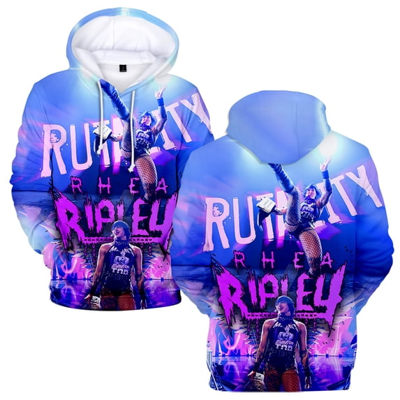 MNHFKGP Rhea Ripley 3D Merch Harajuku hoodie Women/Men Hoodie Sweatshirt