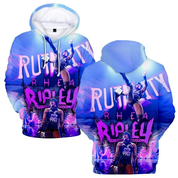MNHFKGP Rhea Ripley 3D Merch Harajuku hoodie Women/Men Hoodie Sweatshirt