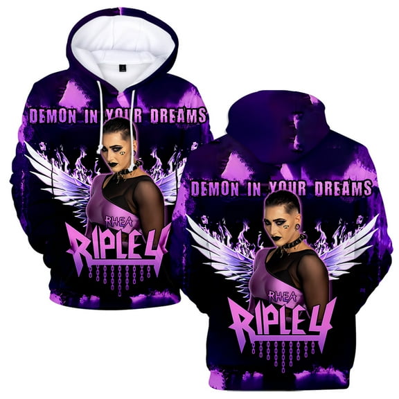 MNHFKGP Rhea Ripley 3D Merch Harajuku hoodie Women/Men Hoodie Sweatshirt