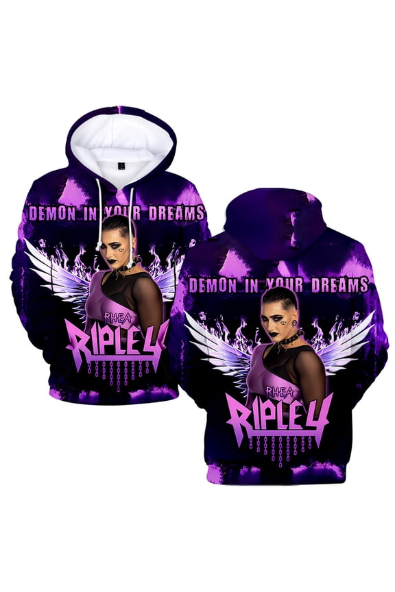 Rhea Ripley 3D Merch Harajuku hoodie Women/Men Hoodie Sweatshirt