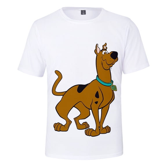 MNHFKGP Scooby Doo 3D Men/Women T-Shirt Summer Streetwear Harajuku Tshirt Shirt Short Sleeve