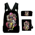thumbnail image 1 of MNHFKGP Splatoon 3D print Oxford Cloth Shoulder Backpack Multi Zipper 3 Pieces Sets PackStudent School Bag, 1 of 2