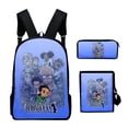 thumbnail image 1 of MNHFKGP The Boondocks 3D print Oxford Cloth Shoulder Backpack Multi Zipper 3 Pieces Sets PackStudent School Bag, 1 of 2