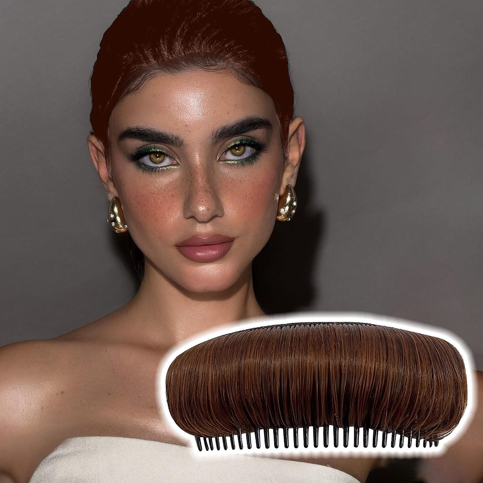 MNIYUEA Hair Pins Hair Wig Artifacts High Hair Plug Head Combing Head