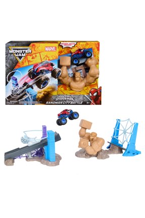 Spiderman Sandman City Battle Playset for Kids 3 and up