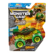 Monster Jam Mud Blasters, Dragon Color Change Monster Jam Truck, 1:64 Die Cast Vehicle, Kids Toys for Boys and Girls 3+