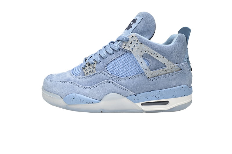 MNJDLS247 Air_Jordan 4 Retro UNC University Blue Basketball shoe