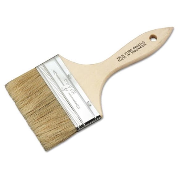 MNL 4 in. Low Cost Paint & Chip Brush
