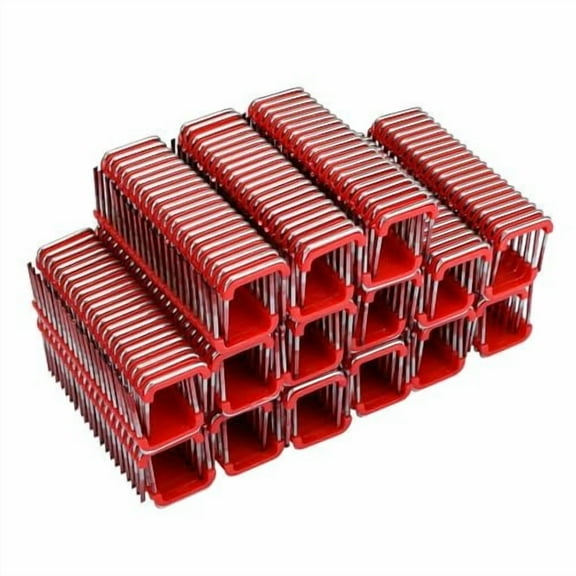 MNM1-600 Insulated Cable Staple Replacement for Milwaukee, 1 inch Insulated Cable Staples for M12 2448-20 Cable Stapler Gun for Wood- 600 Qty