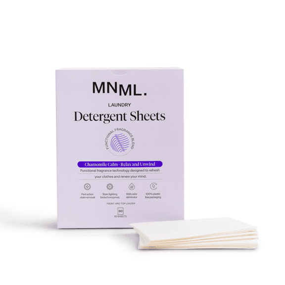 MNML CHAMOMILE CALM Laundry Detergent Sheets (60pk)
