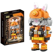 Rabbit Mini Building Kit Cute Easter Bunny Animal Building Blocks, STEM ...