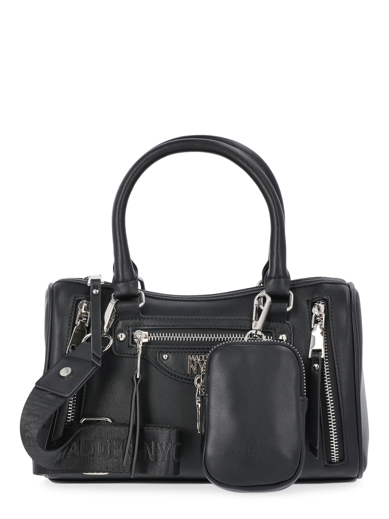 Madden NYC Women's Core Barrel Bag, Black - Walmart.com