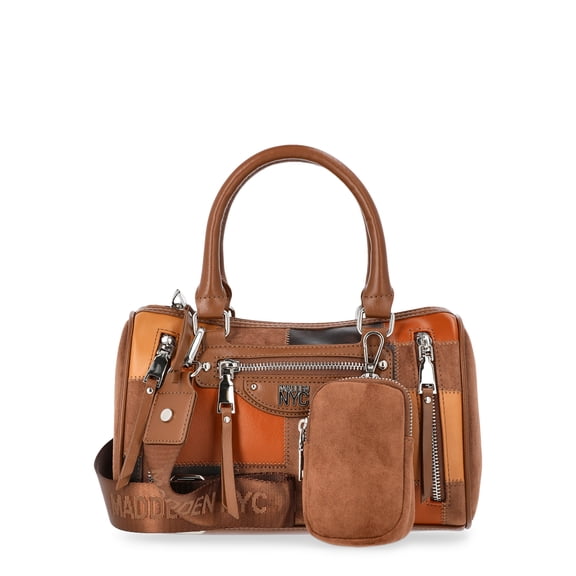 Madden NYC Women's Core Barrel Bag, Brown