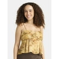 thumbnail image 1 of Madden NYC Women’s Cami Babydoll Top, Sizes XXS-2XL, 1 of 5