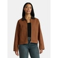 thumbnail image 1 of Madden NYC Women's Cotton Canvas Utility Jacket, Sizes XXS-XXL, 1 of 5