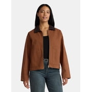 Madden NYC Women's Cotton Canvas Utility Jacket, Sizes XXS-XXL