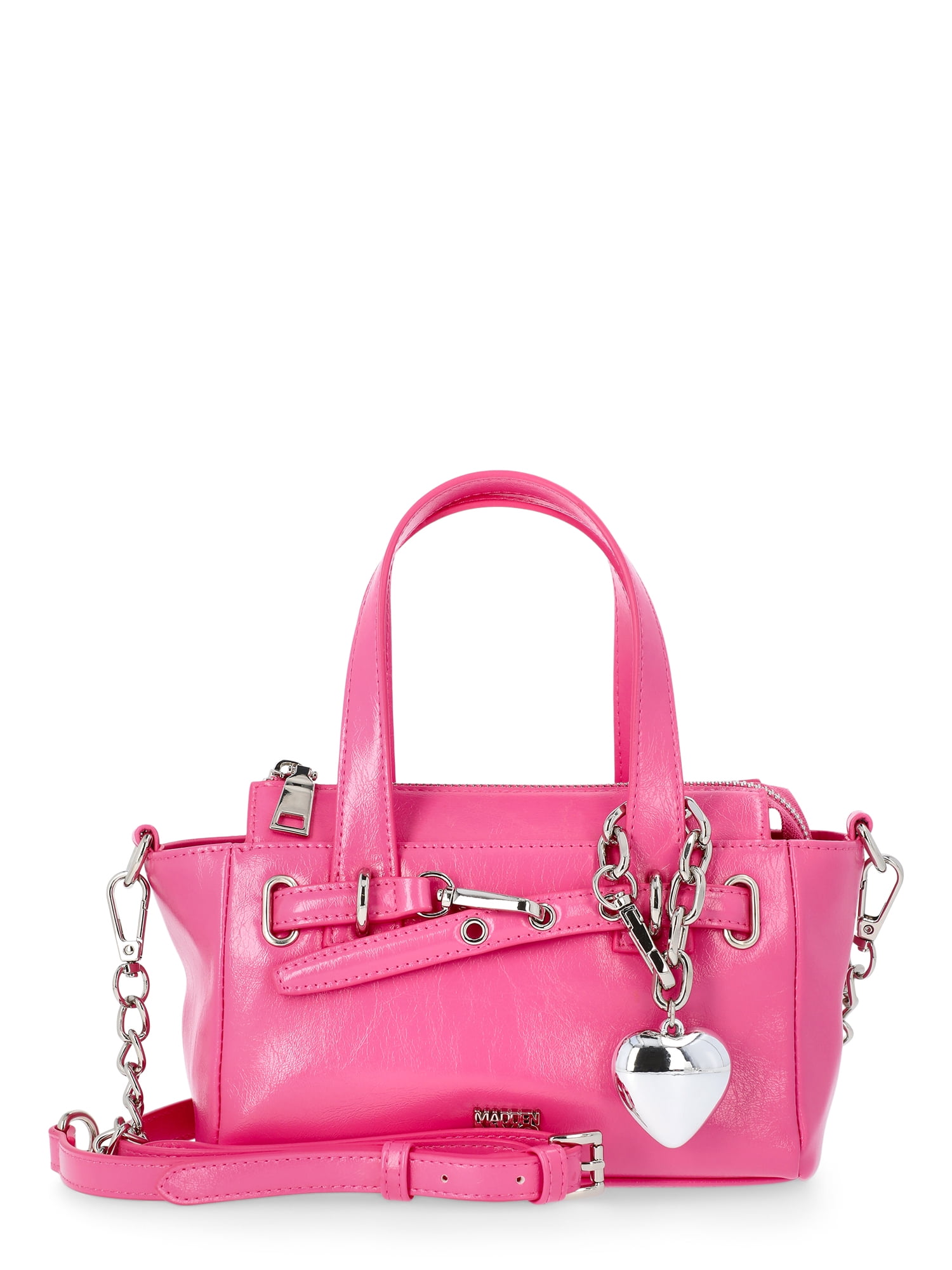 Madden NYC Women's Clip Belt Satchel, Black - Walmart.com
