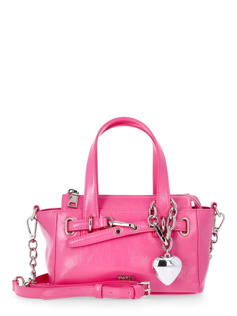 Lady ウルトラマット ショルダーバッグ Madden NYC Women's Clip Belt Satchel, Pink - Walmart.com