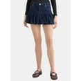 thumbnail image 1 of Madden NYC Denim Bubble Skirt,Womens, 1 of 5