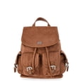 thumbnail image 1 of Madden NYC Women's Flap Pocket Flap Backpack, Brown, 1 of 5