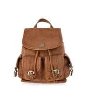 Women's Flap Pocket Flap Backpack, Brown