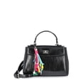 thumbnail image 1 of Madden NYC Women's Flap Top Handle Bag, Black, 1 of 5