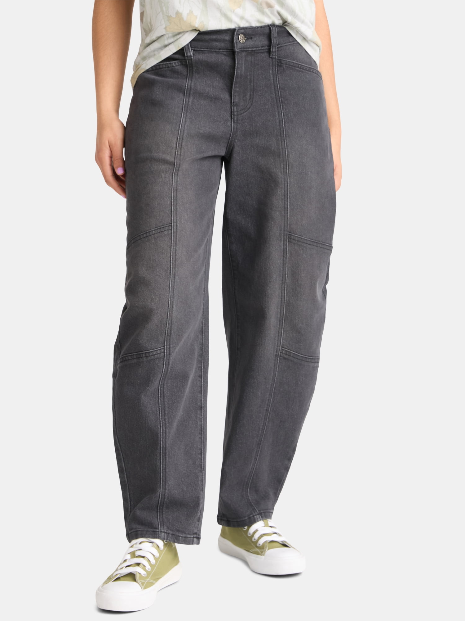 Highrise Barrel Jean, Womens