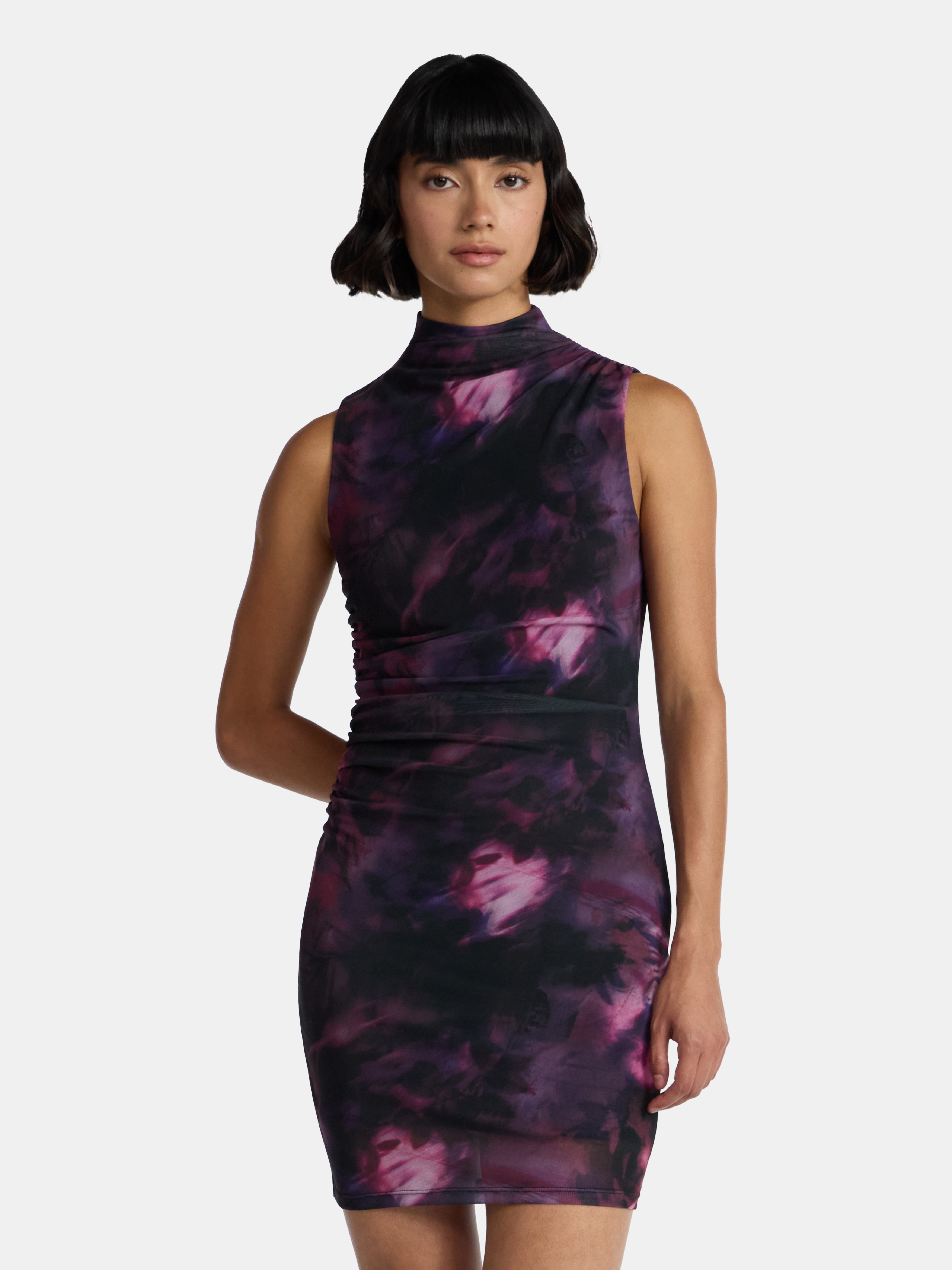 Madden NYC Women’s Sleeveless Mesh Mini Dress, Sizes XXS-XXL