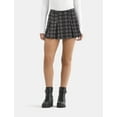 thumbnail image 1 of Madden NYC Women’s Plaid Mini Skirt, Sizes XXS-2XL, 1 of 5